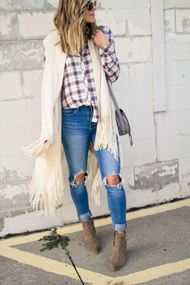 Fringe Sweater Vest