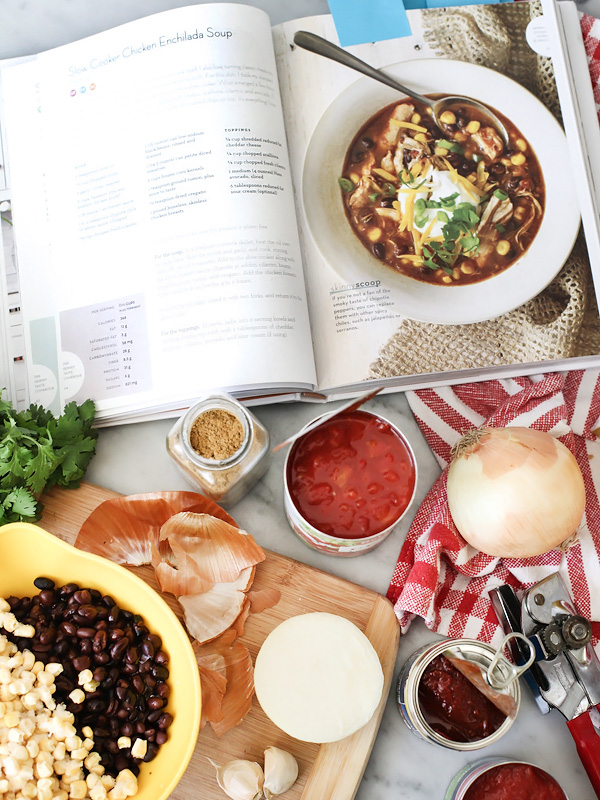 skinny-taste-slow-cooker-chicken-enchilada-soup-foodiecrush-com-002