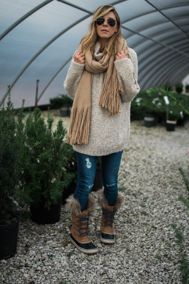 stylish cold weather boots