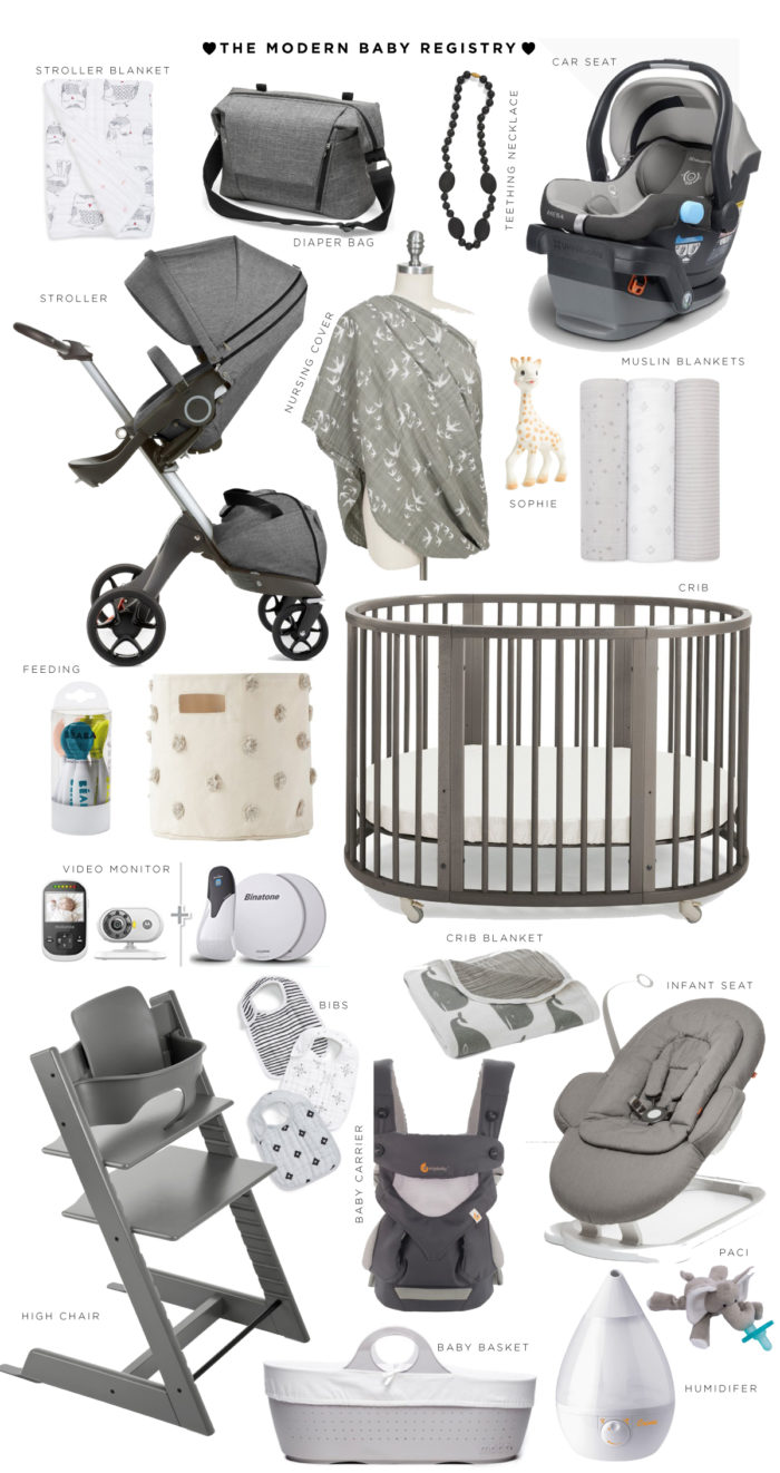 Modern Baby Sample Registry