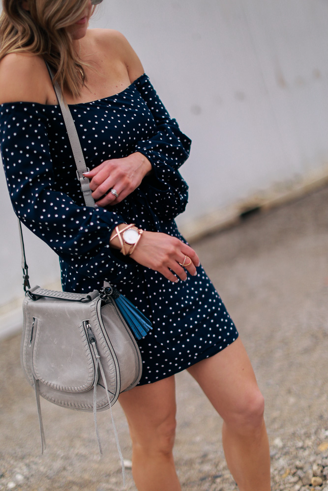 Rebecca Minkoff, crossbody bag, watch