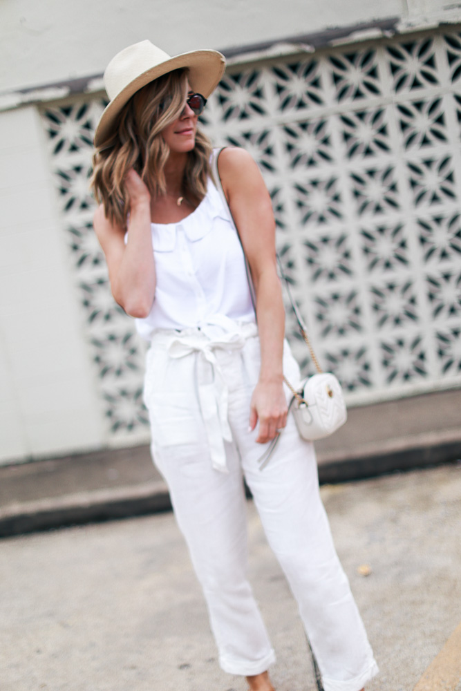 Ruffle Tank + 5 Things - Cella Jane