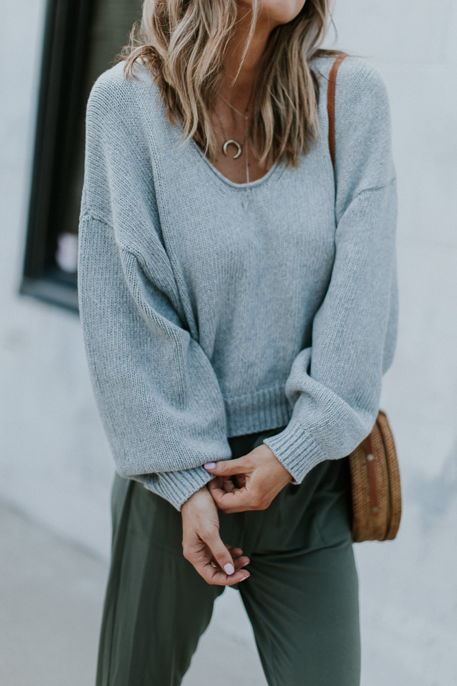 Olive Joggers + 5 Thing on My Mind - Cella Jane
