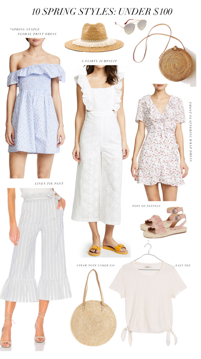 10 Spring Styles Under $100