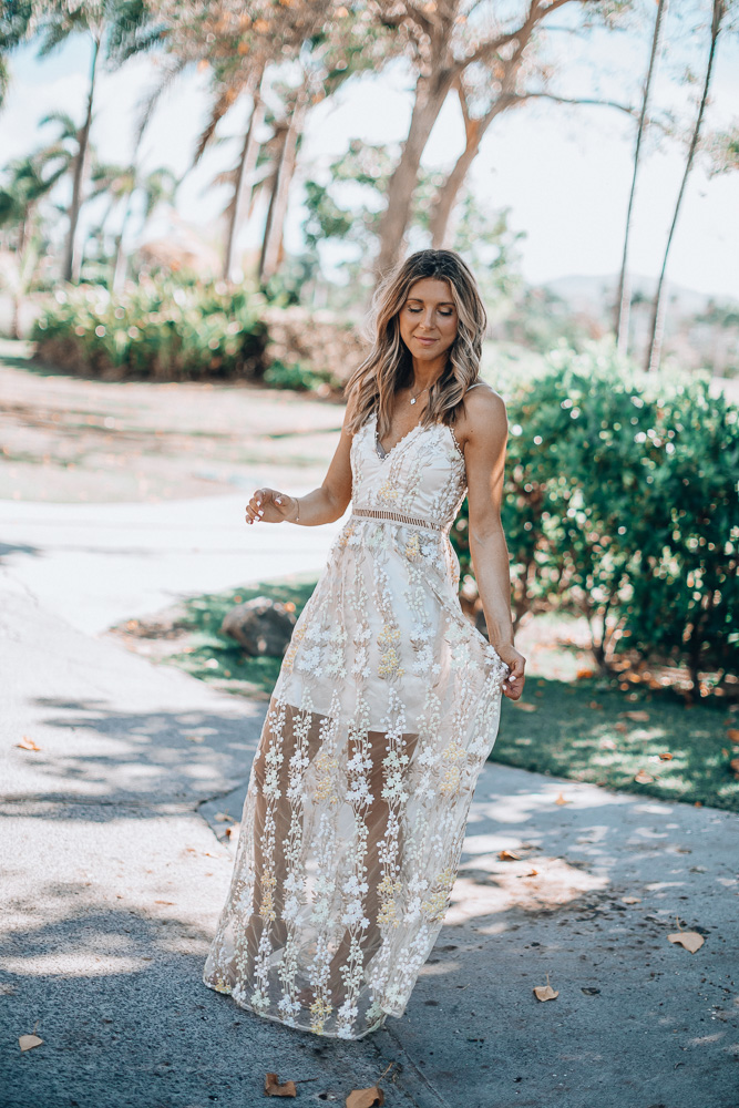 maxi dress look