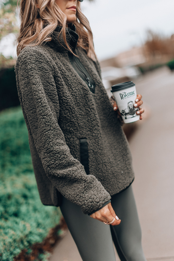 Abercrombie fleece outlet leggings