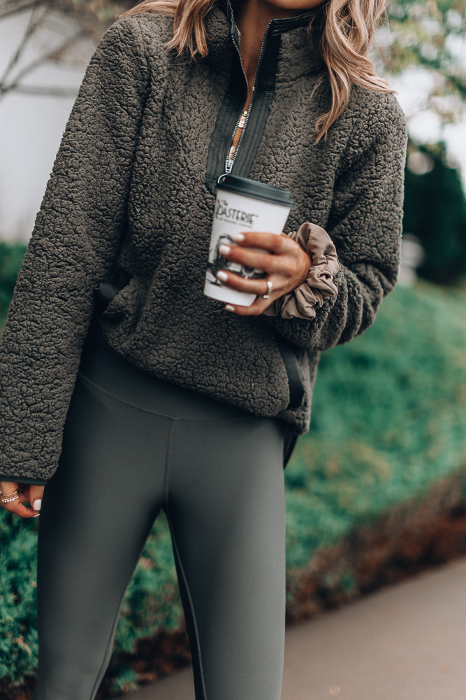 Cozy Fleece and Leggings - Weekend Wear for Women - #Cozy #Fleece