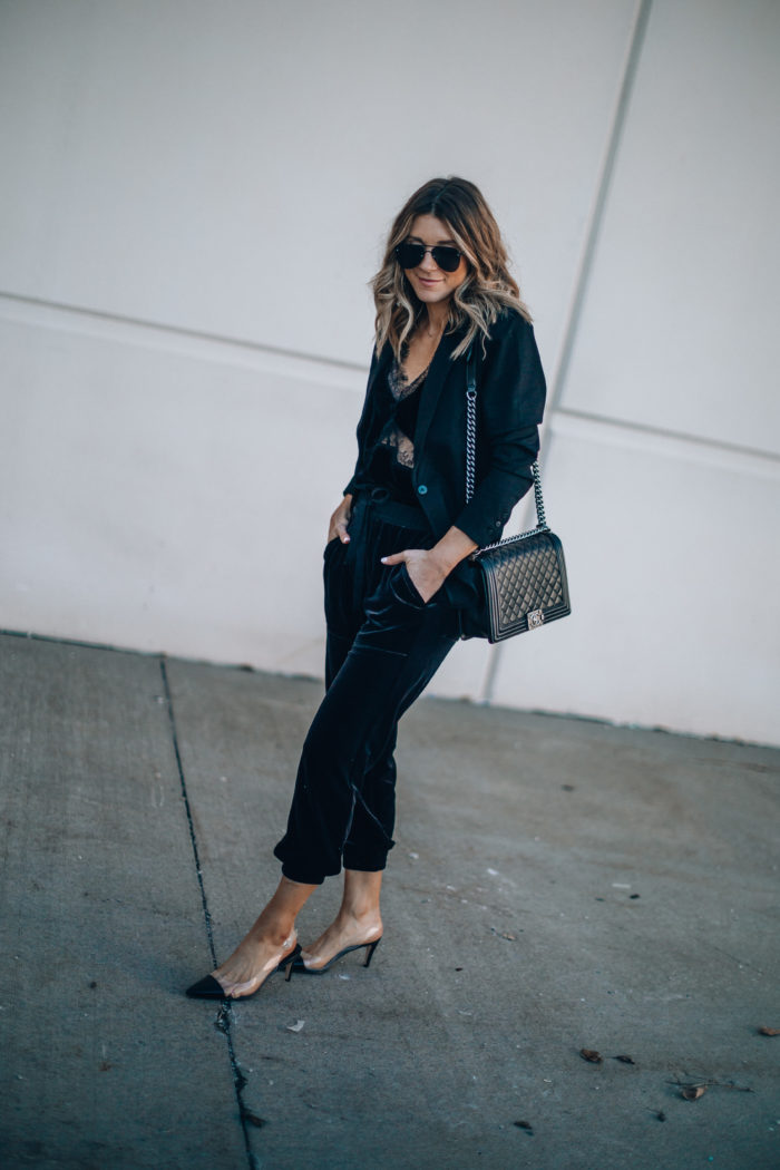 The Most Comfortable and Chic Holiday Party Outfit - Cella Jane