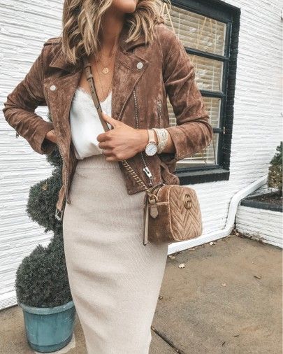 blank nyc moto jacket outfit