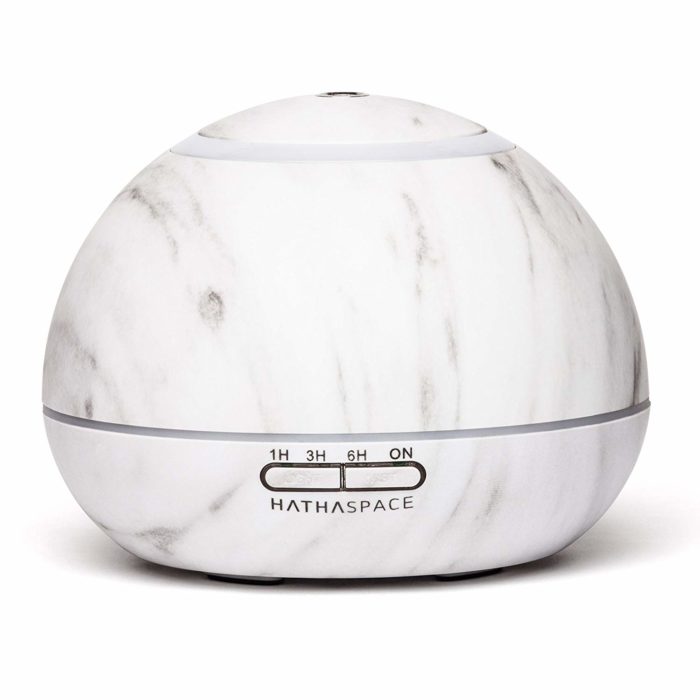 white marble essential oil diffuser