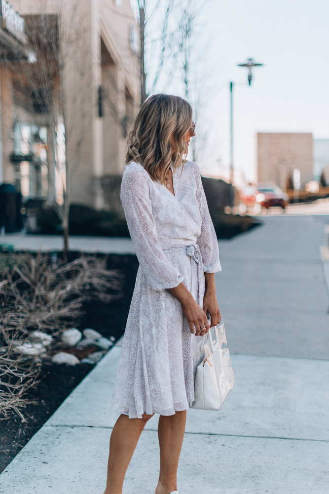 Ann taylor snakeskin outlet dress