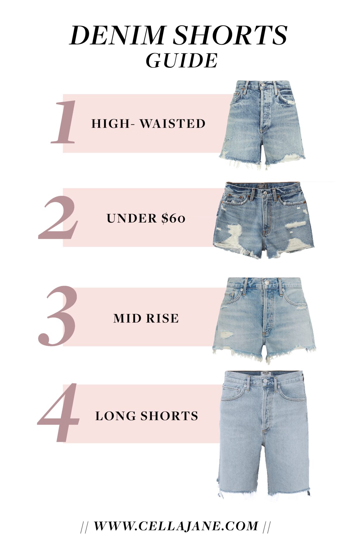 How to Wear High Waisted Denim Shorts: The Ultimate Style Guide