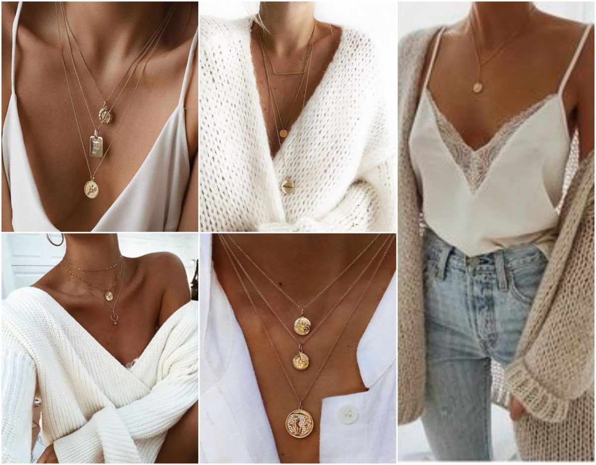 How To Layer Necklaces