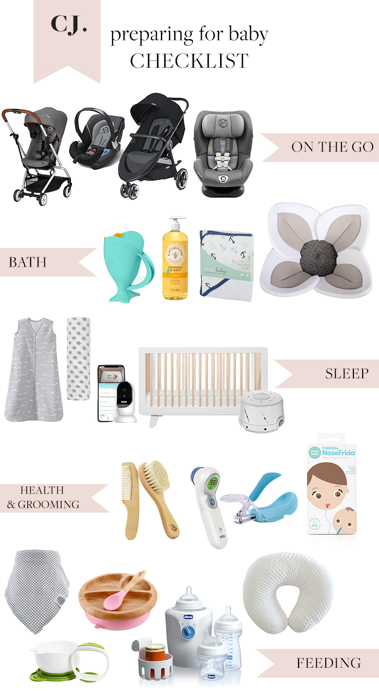 baby must haves checklist