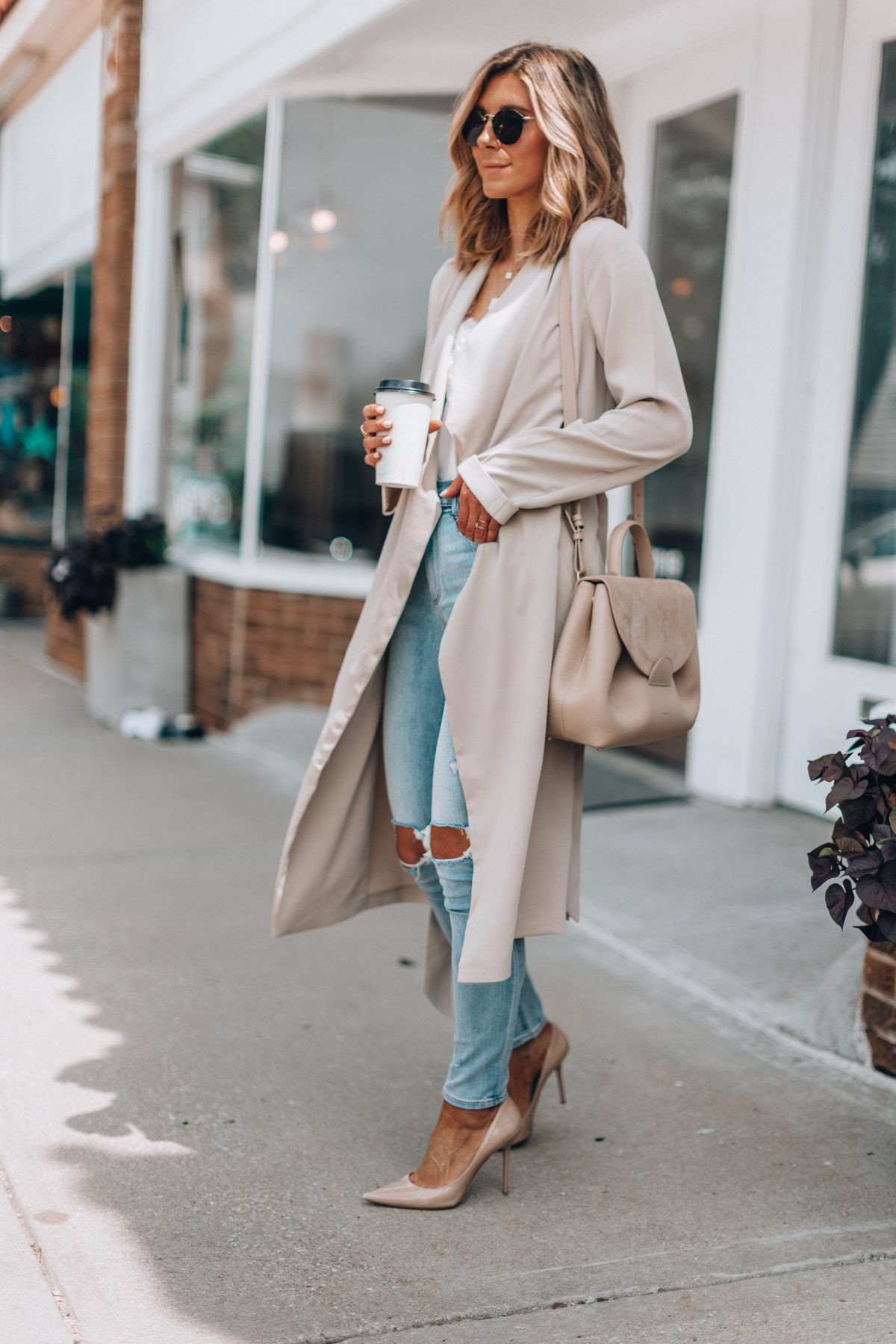 A Transitional Outfit for Summer to Fall | Cella Jane