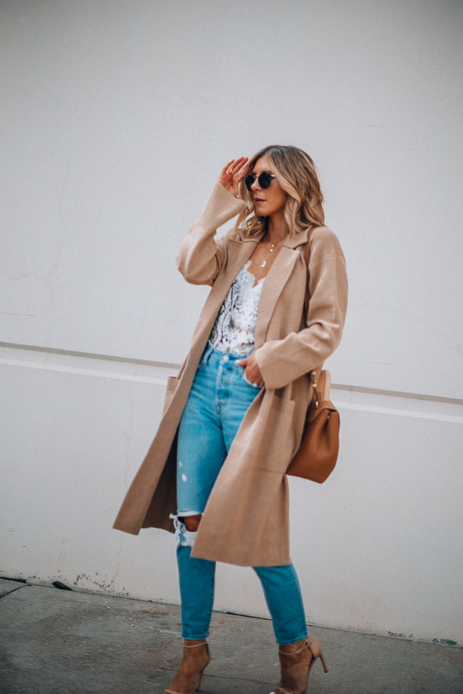 Sweater Coat Styled 3 Ways