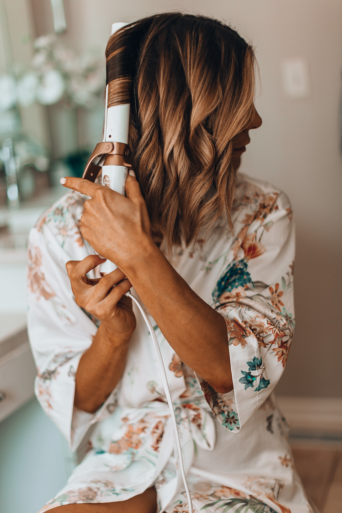 beauty gift for the holidays featuring t3 singlepass ceramic curling iron