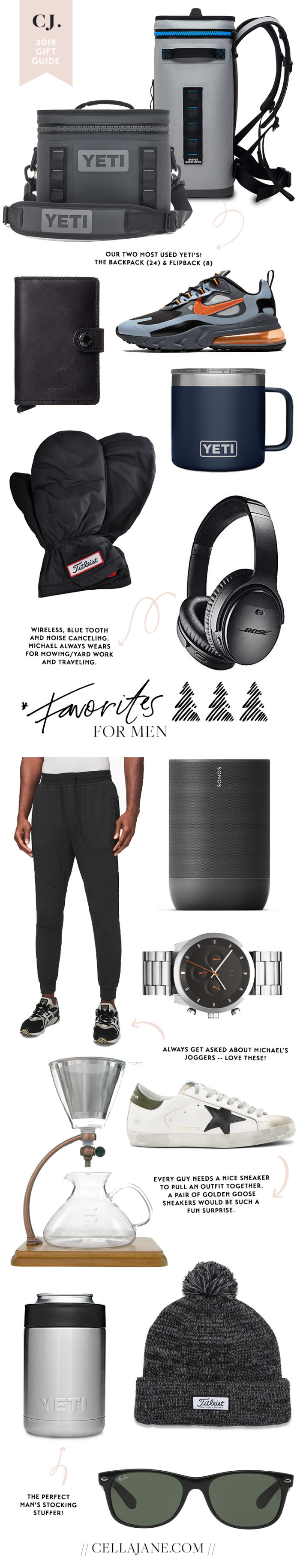 Men's Gift Guide: 24 Gifts for All the Guys in Your Life - Cathedrals &  Cafes Blog