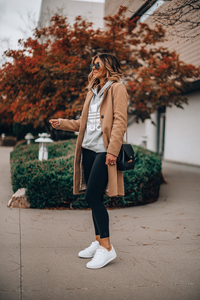 adidas white sneakers outfit