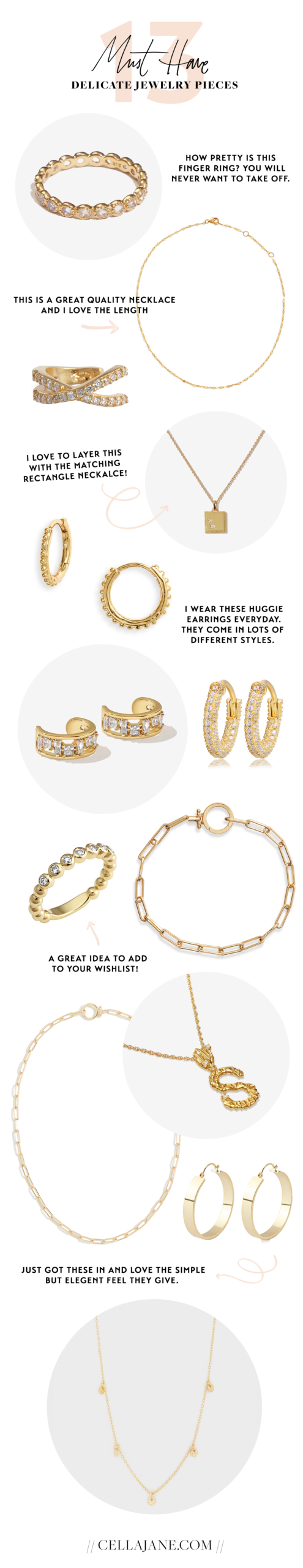 13 Delicate Jewelry Pieces to Buy Yourself this Holiday