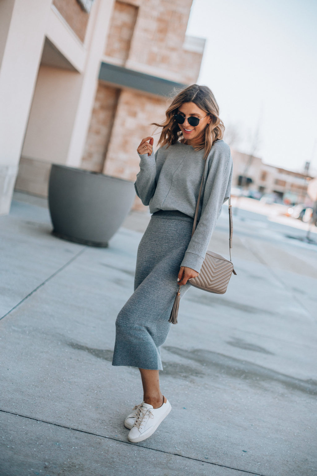 The Perfect Winter to Spring Transition Outfit