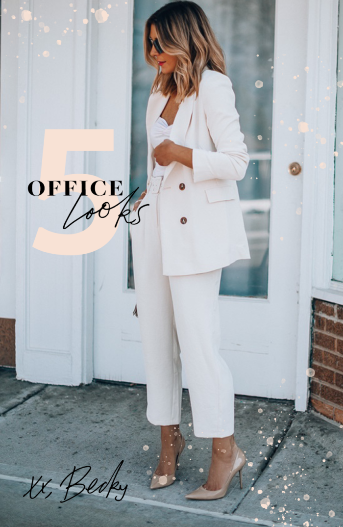 5 Office Looks for Spring