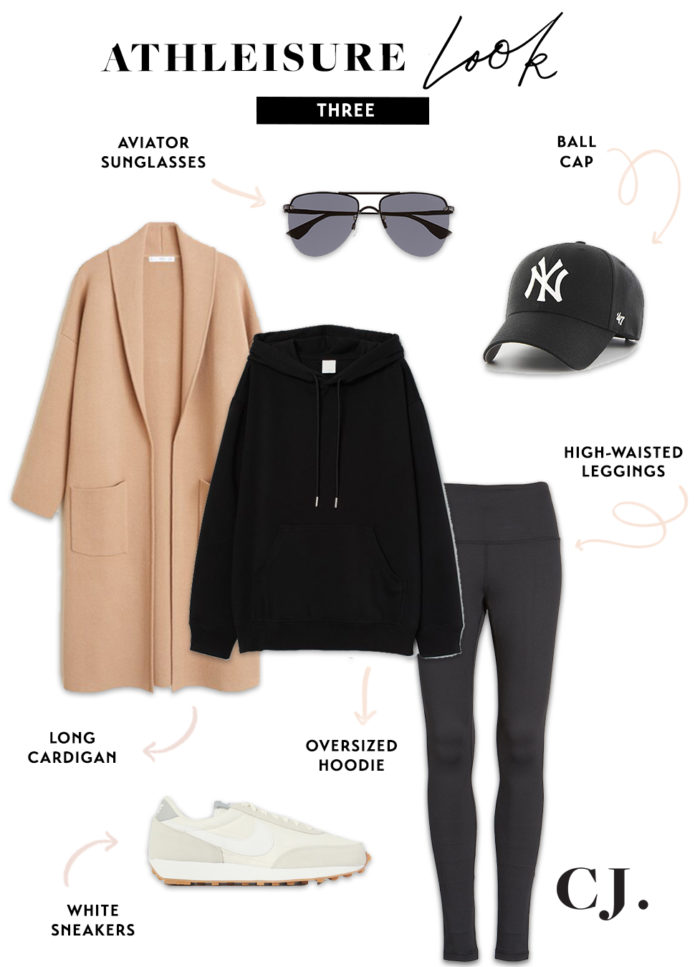 Athleisure Outfit Idea, Fall Athleisure Outfit, Chic Athleisure