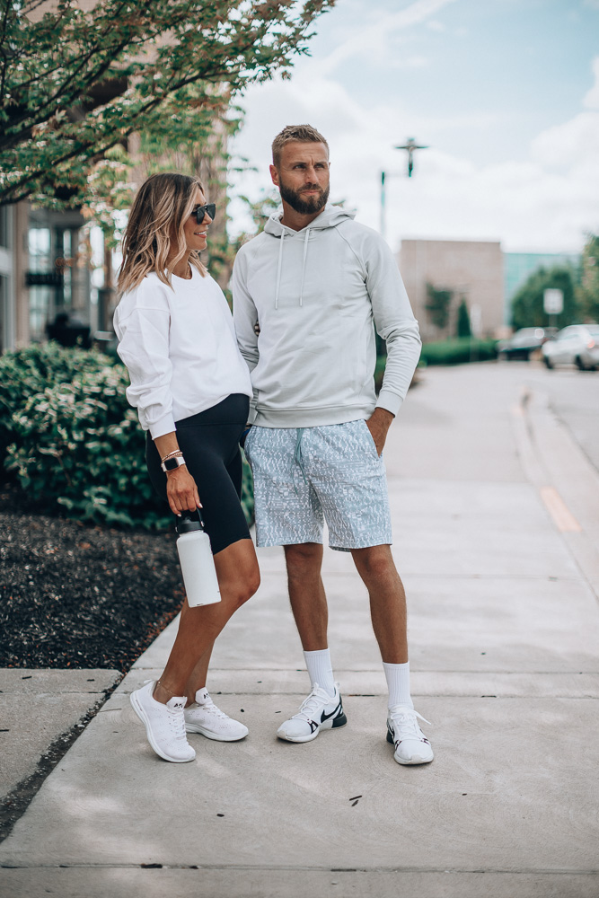 lululemon shorts outfit