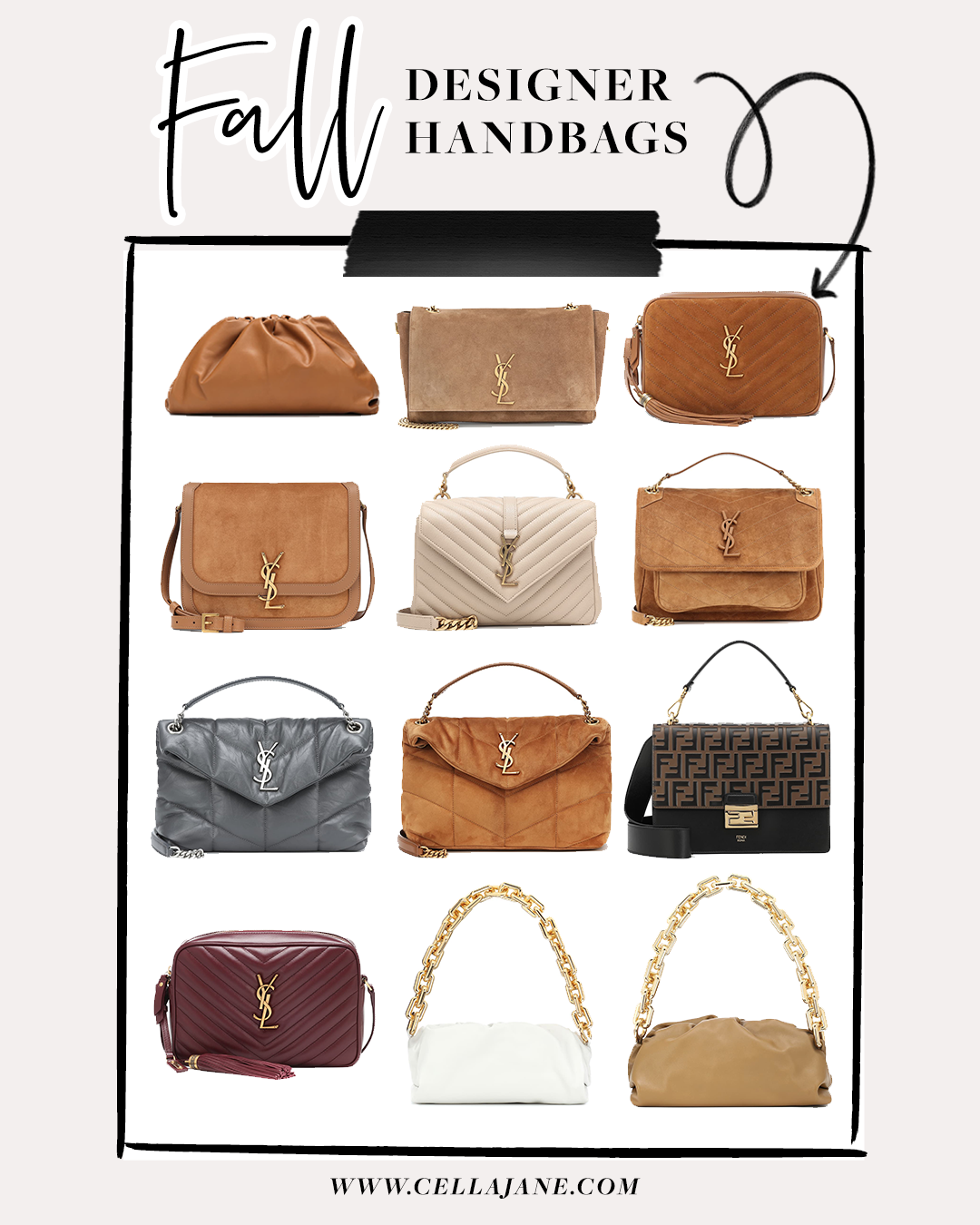 My Favorite Designer Handbags for Fall