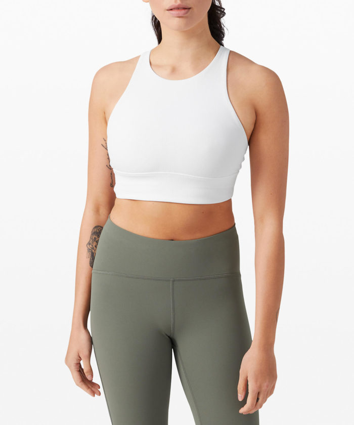 Lululemon Invigorate Bra *Medium Support, B/C cup White - $24 (53% Off  Retail) - From corablaine