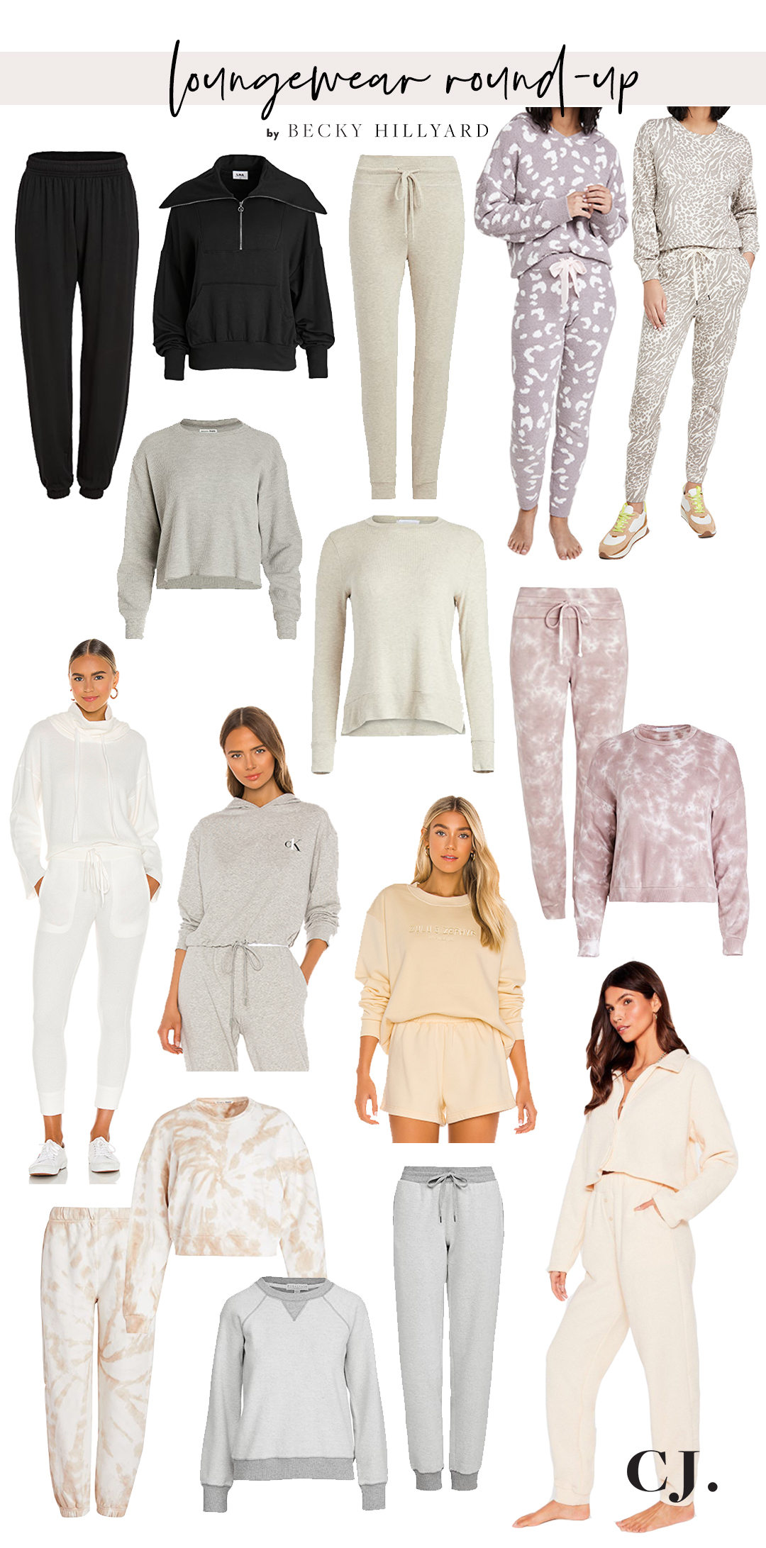 Loungewear Round Up - Cella Jane