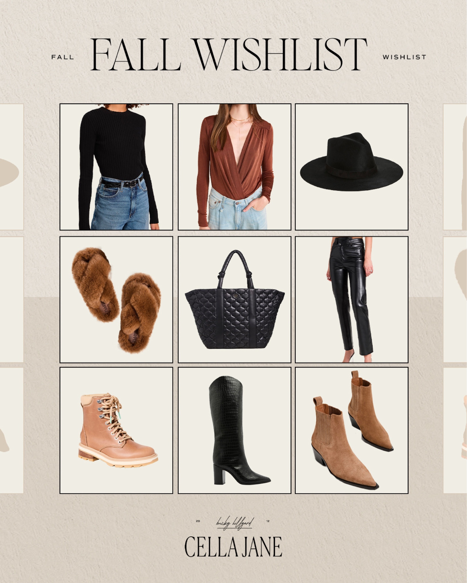 My Fall Fashion Wishlist