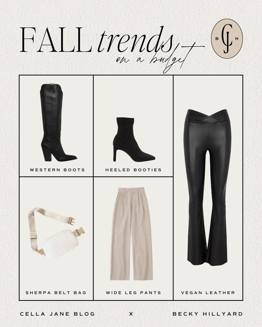 Cella Jane - Today on the blog I am sharing 5 Fall Staples with