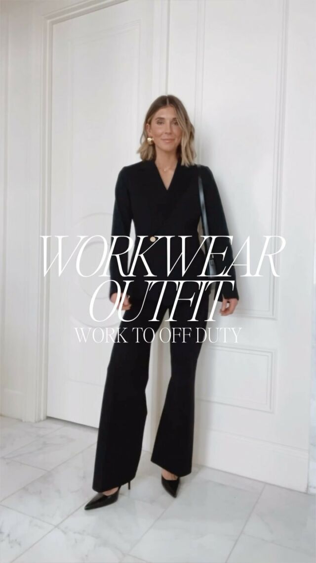 Workwear staples that I love! Styling these amazing trousers and flattering blazer from work to off duty. 
Comment WORKWEAR below to get a DM to shop this @spanx workwear outfit. I have a discount code for my looks and will include it in my DM! #spanxpartner .