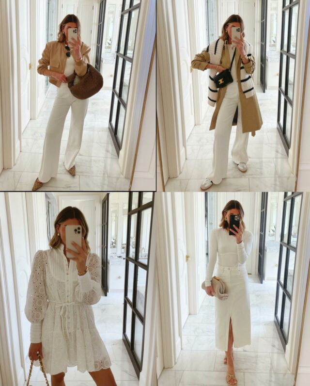 Outfits I wore recently. 💫 To shop, comment LINKS and I'll send you a direct message with links to shop these spring outfits. xx

#springfashion #outfitinspiration #ootd #cellajaneblog