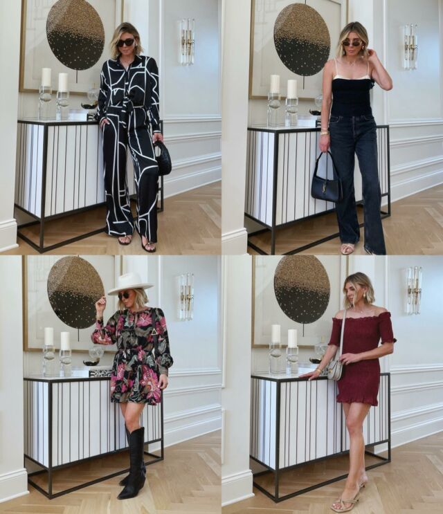 Outfit inspo from the @southmoonunder Georgie Collection! Whether it’s Happy Hour, office vibes, or a date night, the new fall collection has you covered.

Chic, timeless and pieces that help make it easy to transition into fall. I love that you can mix and match the collection to make so many different looks!  Which one is your favorite?

#southmoonunder #GEORGIE #whattowear #styleinspo #outfitideas #falloutfits #weekendwardrobe #outandabout #abouttown #outoftown #onthego