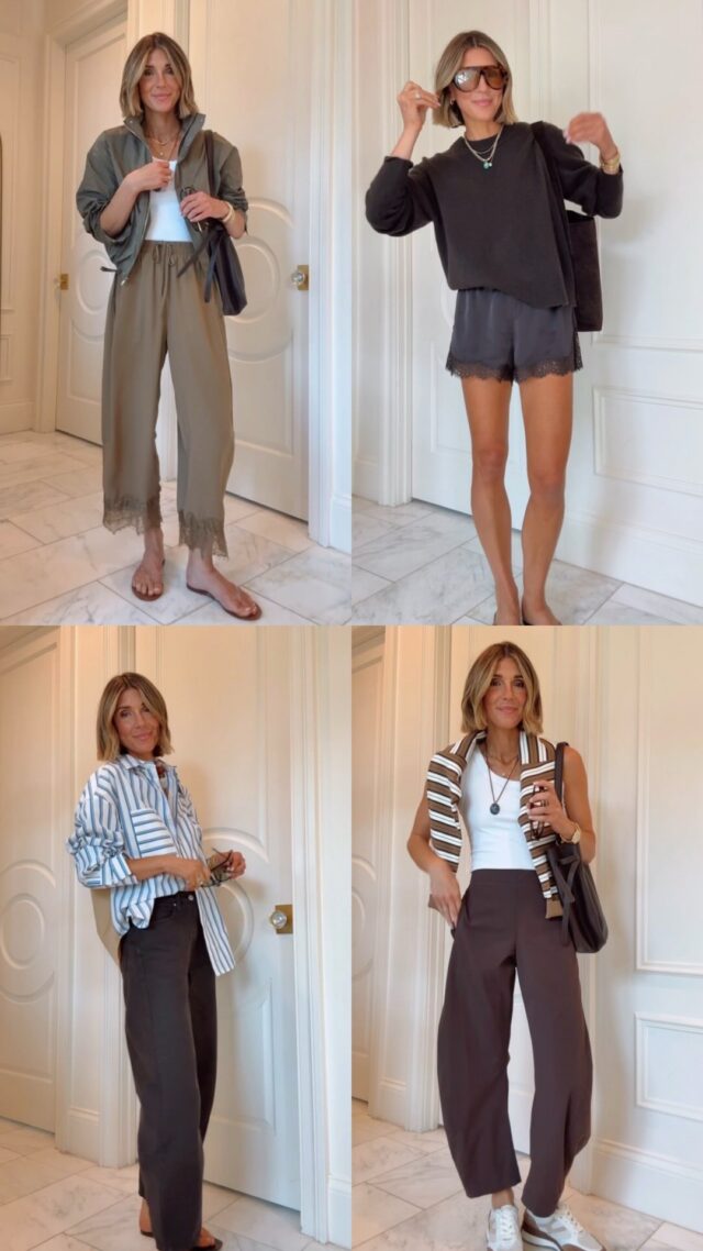Comment SHOP and I'II send you a DM with a link to shop these outfits details. XX

You have to be following me @cellajaneblog in order to get the message with details 💌

You can shop all my looks anytime on the LTK app- search
Cella Jane.

Direct links>> https://liketk.it/6kZ9C #momstyle #viralpants #aritzia #styleover40 #Targetstyle fashion